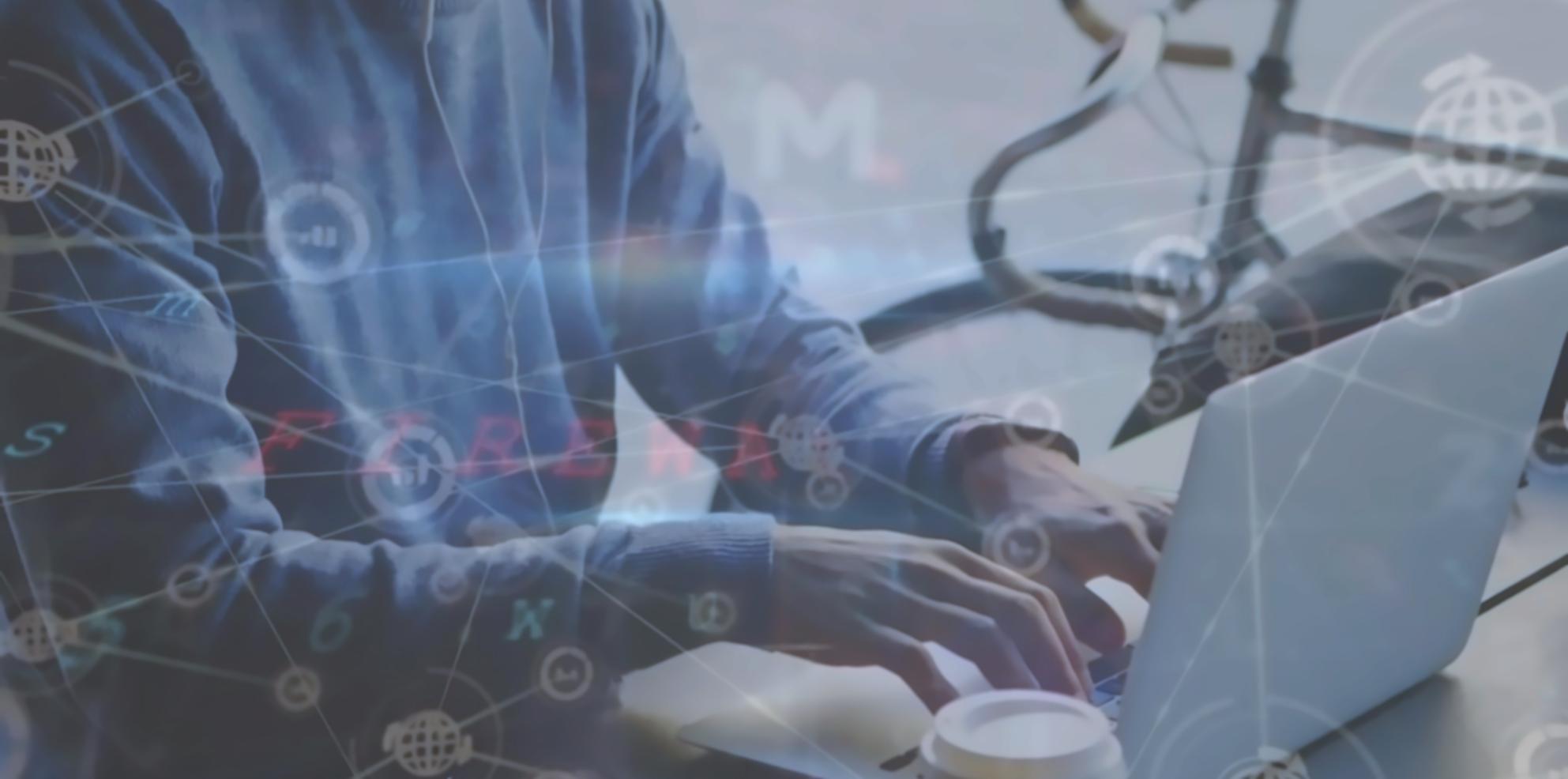 Development workspace showing mobile application design process