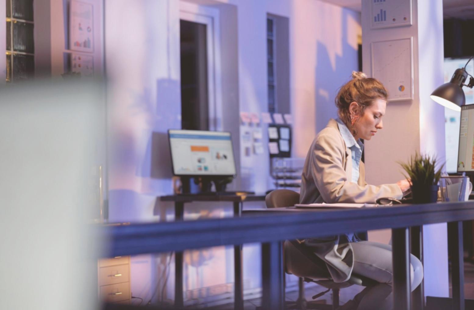 Mobile development workspace showcasing modern technology setup